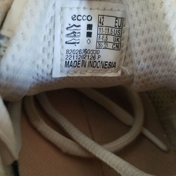 Ecco MX Breathru Women's Sneakers, Gray Size EUR 42. US 11, 11 1/2 - Picture 6 of 8